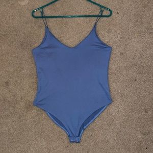 Blue Body Suit